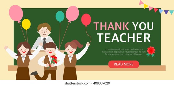 Teachers' day Illustration