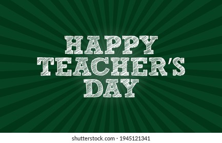 Teacher's day is observed each year on May 4th in United states, it is a special day for the appreciation of teachers, and may include celebrations to honor them for their special contributions.