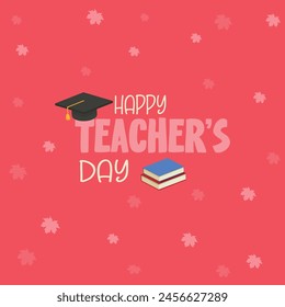 Teachers' Day poster or greeting design