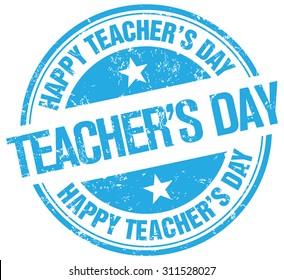 teacher's day stamp