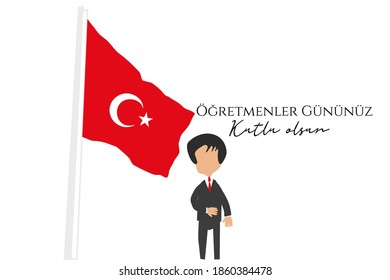 Öğretmenler Günü: teachers day in Turkish. Celebrated on 24th october.