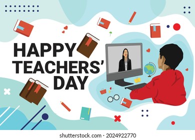 Teacher's Day Vector Illustration Design