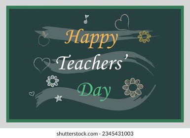 Teachers day wishes  editable vector file