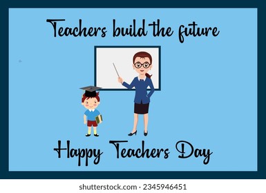Teachers day wishes  editable vector file
