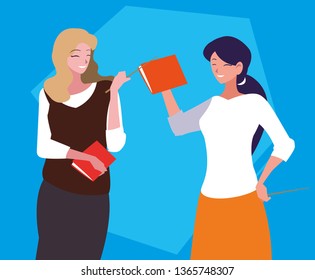 teachers girls avatar character