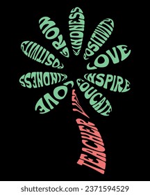 Teachers life  vector tshirt design