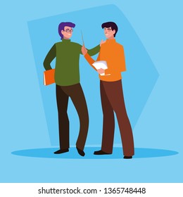 teachers men avatar character