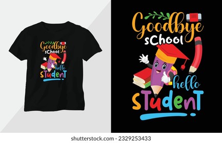 Teachers off duty tshirt design template printready vector design with vintage and groovy style