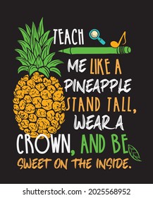 Teachers t shirt and print template. Its 100%vector and easy to editable.