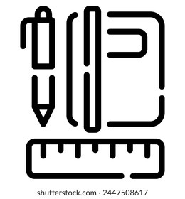 Teaching Aid Icon Illustration, for web, app, infographic, etc