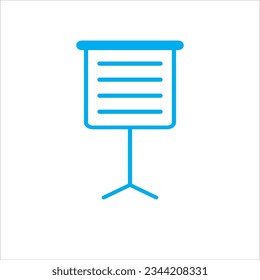 teaching board icon vector illustration symbol