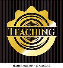 Teaching golden emblem
