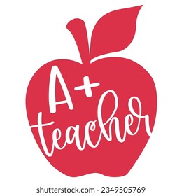 Teaching is heart work vector illustration. Teaching fills my heart. I love teaching typography. Good for card, poster, banner, t-shirt, mug, sticker school design