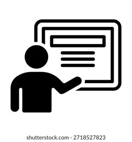 Elemento de icono de enseñanza para el diseño