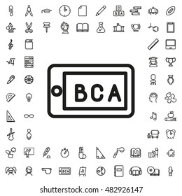 Teaching icon illustration isolated vector sign symbol