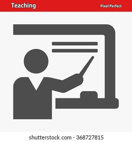 Teaching Icon. Professional, Pixel Perfect Icons Optimized For Both Large And Small Resolutions. EPS 8 Format.