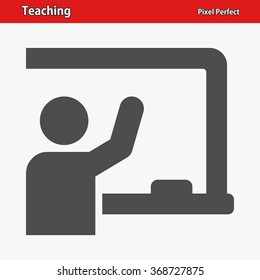 Teaching Icon. Professional, pixel perfect icons optimized for both large and small resolutions. EPS 8 format.