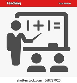 Teaching Icon. Professional, pixel perfect icons optimized for both large and small resolutions. EPS 8 format.