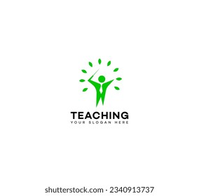 teaching logo Design Template Vector icon