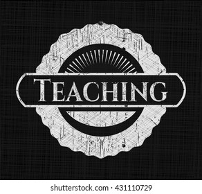 Teaching on blackboard