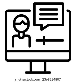 Teaching with Technology illustration object  icon