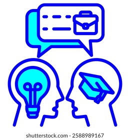 Teaching Vector Illustration Icon Collection