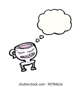 teacup cartoon character