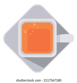 teacup in dish airview icon