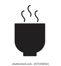 teacup icon vector on white background