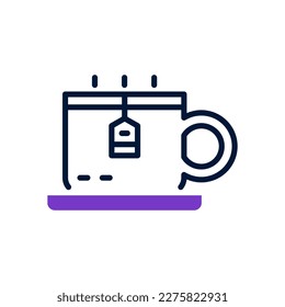 Teacup-Symbol für Ihre Website, Ihr Handy, Ihre Präsentation und Ihr Logo-Design.