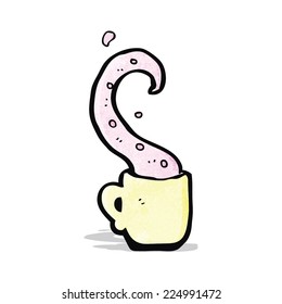 teacup tentacle cartoon