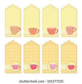teacups tags collection