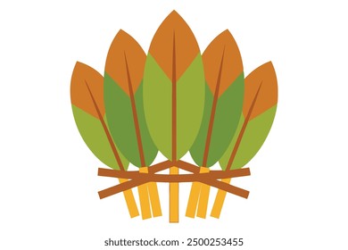 Teak Leaf Color Art Nature’s Beauty Captured in Detailed Art