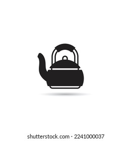 teakettle icon on white background