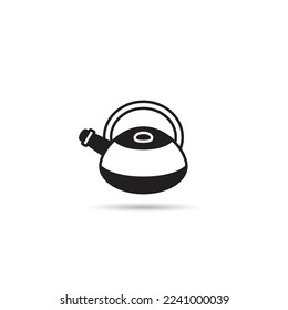 teakettle icon on white background