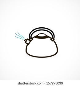 teakettle - Vector icon isolated