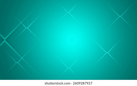 Teal Abstract Background with Geometric Lines and Subtle Light Gradient for Modern Designs and Digital Art Projects with Smooth Transitions and a Calm Atmosphere