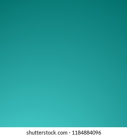 Teal abstract gradient background - blurred vector graphic design