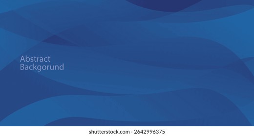 Fundo azul-petróleo. Abstrato muito saturado luz azul padrão ciano com linha curva translúcida. Ilustração do vetor EPS10
