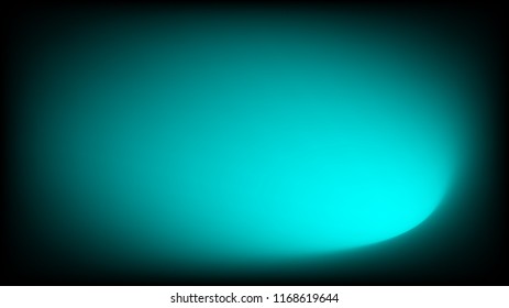 Teal and black vector background. Random mesh gradient with copy space