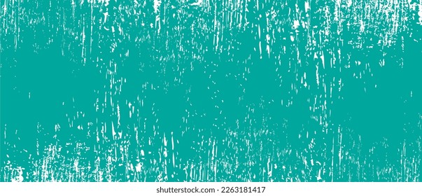 Teal brush stroke background. Teal ink splash on backdrop. Brush background for wallpaper, paint splatter template, dirt banner, watercolor design, dirty texture. Trendy brush background, vector
