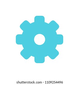 Teal Cog Icon