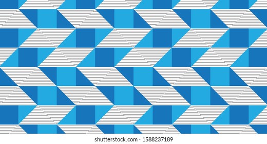 Teal color triangle mosaic vector background design