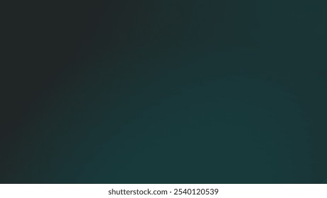 Teal dark gradient abstract background for backdrop or presentation