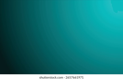 Teal Gradient Background with Black Light – Futuristic Abstract EPS Vector