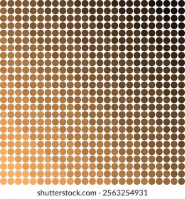 Teal and Green Circle Gradient Pattern