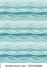 Abstract Blue Lines Wave Wavy Stripes Stock Vector (Royalty Free ...