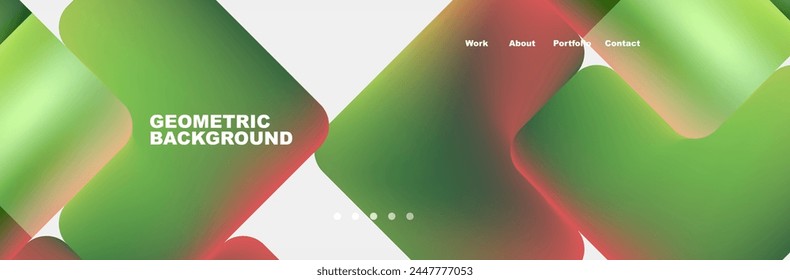 Teal Liquid color background design for Landing page site. Fluid gradient shapes composition. Futuristic design posters. Eps10 vector.