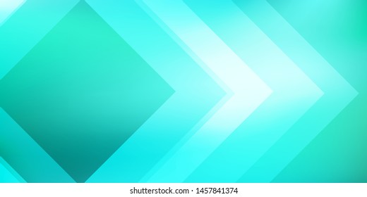 Teal mint landing page. Blurred turquoise blue green water  background. Vector illustration for your graphic design, banner, summer or aqua poster.
