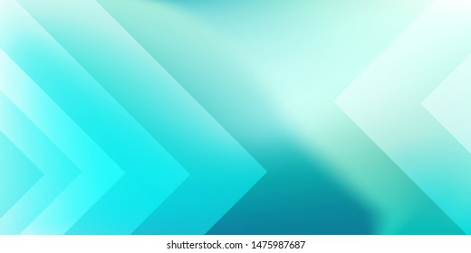 Teal mint landing page. Blurred turquoise blue green water  background. Vector illustration for your graphic design, banner, summer or aqua poster